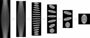Picture showing hierarchical reconstruction of images
